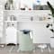DII® Round Lattice PE-Coated Cotton Polyester Laundry Hamper